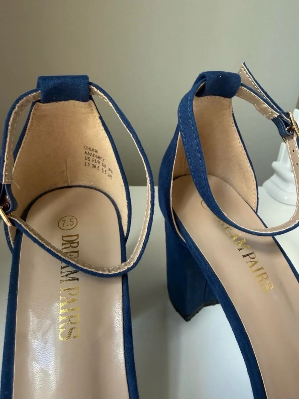 Dream Pairs Navy Blue 3